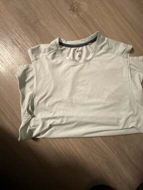 DSG Men's Athletic Workout Tank Top Light Blue Size S